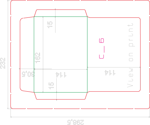 Конверт С6